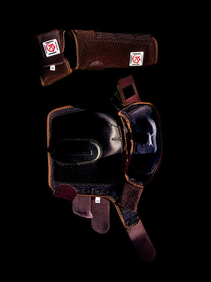 Chicano style horse boots