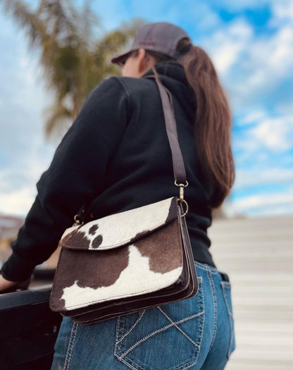 Simple Cowhide Purse