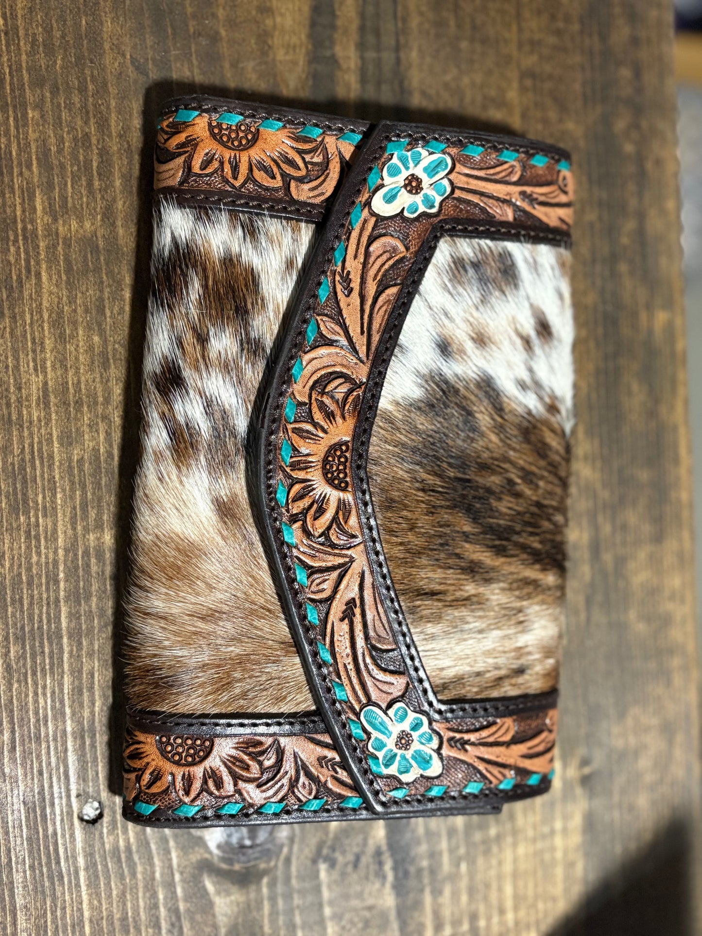 Large Turquoise Wallet