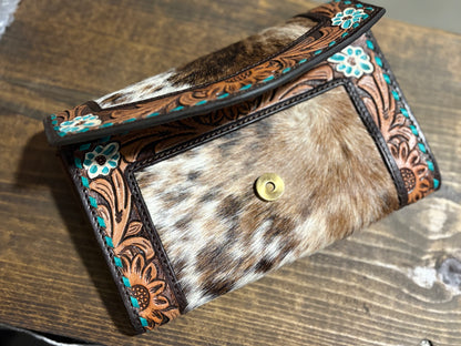 Large Turquoise Wallet